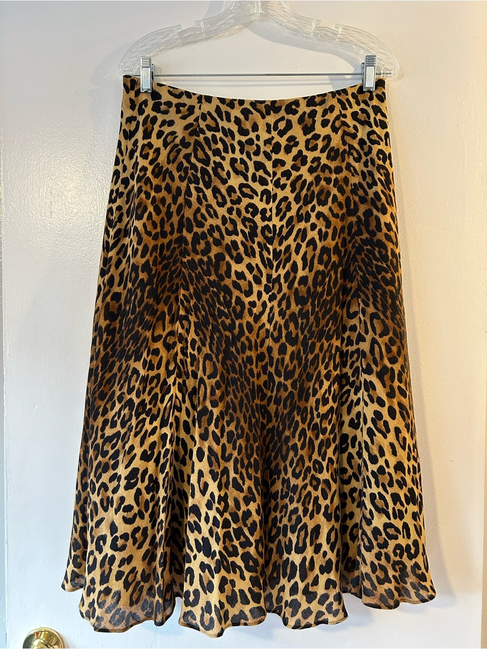 Y2K Cheetah Print Leopard Print Jones New York Midi Skirt